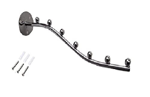 Q1 Beads 12 Pcs 10 Stainless Steel Gridwall Display Hook Hanger