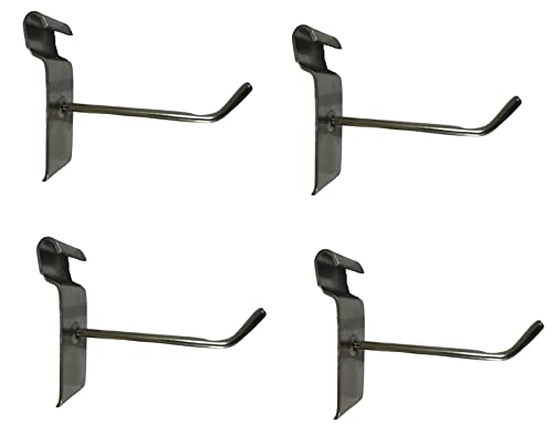 Q1 Beads 4 Pcs 8 Stainless Steel Gridwall Panel Display Hook Hanger f – Q1  Beads Int.