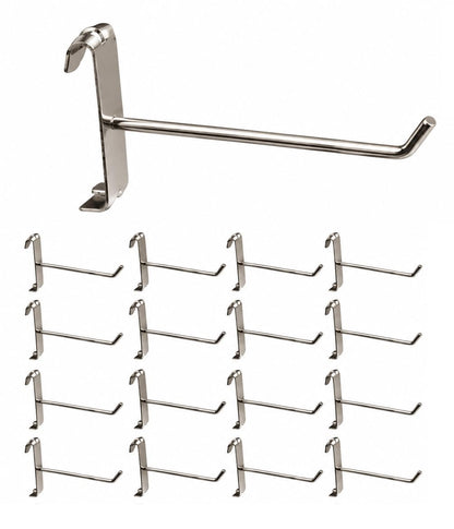 Q1 Beads SS Grid Wall/Mesh/Jali Hook Pack of 25 pcs.