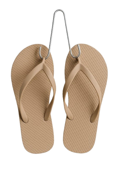 Q1 Beads 20 Pcs. Stainless Steel Slipper Hanger Hooks for Shoe Shop Display Showroom Display(Chrome)