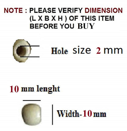 Q1 Beads 450 Pieces. 10 mm Round Wooden Beads for Arts & Craft DIY,Macrame Beige,Brown,White tri Colors (2 mm Hole)