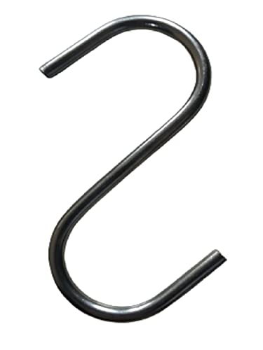 Q1 Beads Pure Stainless Steel S Hooks S-Shaped 3 Inches Hanger for Kit – Q1  Beads Int.