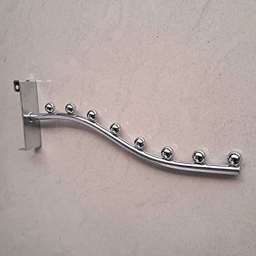 Buy Q1 Beads Chrome Stainless Steel Gridwall Panel Display Hook