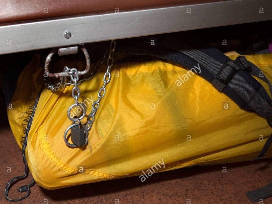 Q1 Beads Feet Metal Lock Chain Strong Heavy Duty Made in mm Rod 200 KGS Capacity for Travel Safety, Garden Swing/Playing Jhula Chain with